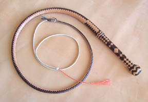 Bullwhip, 4 Foot Two-tone LoneStar